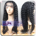 Curly Unprocessed Real Human Hair Wig